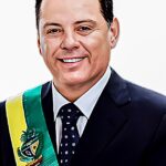 Marconi Perillo com a faixa governamental de Goias retouched